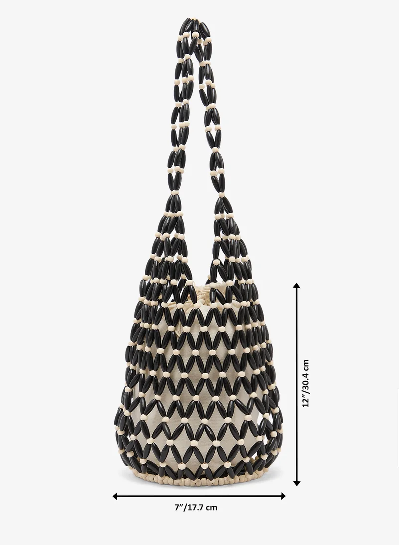 ELLA  Pearl Embroided Statement Bag for Women | Best Price UAE